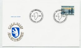 GREENLAND 1987 Year Of The Hunter On FDC  Michel 173 - FDC