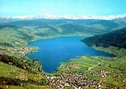 Aegerisee Mit Den Alpen - Sonstige & Ohne Zuordnung