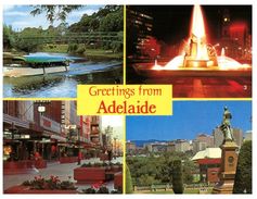 (206) Australia - SA - Adelaide 4 Views - Adelaide