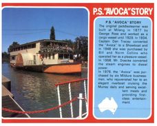 (206) Australia - VIC - PS Avoca Story - Mildura