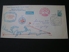 USSR 12-04-1979 Flight From Drifing Station North Pole-24 Via Teherski To Moscow. - Exprespost