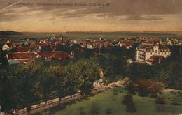 Bad Dürrheim Teilansicht 1933 Mit Zugstempel (002685) - Bad Duerrheim