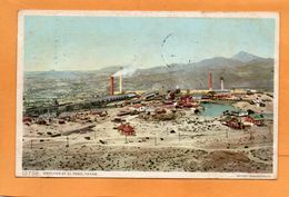 El Paso Tx Smelter 1910 Postcard - El Paso