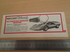 Page De Revue Des Années 60/70 : PUBLICITE MECCANO VOITURE TELEGUIDEE  Format : Voir Règle Sur La,photo - Meccano