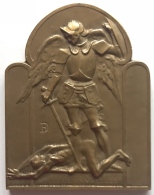 Médaille. Ville De Bruxelles. Le Centre Public D'Aide Sociale De Bruxelles. Reconnaissance 1953-1985 - Professionals / Firms