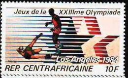 CENTRAFRIQUE Boxing, Boxe,  Boxeo,  Yvert N°553 Neuf Sans Gomme - Boxe