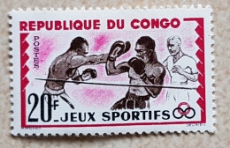 CONGO Boxing, Boxe,  Boxeo, 1 Valeur * MLH - Boxe