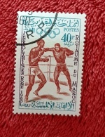 MAROC Boxing, Boxe,  Boxeo,  Yvert N°418. Oblitéré, Used - Boxen