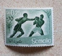 SOMALIS ITALIENNE Boxing, Boxe,  Boxeo, 1 Valeur * MLH - Boxing