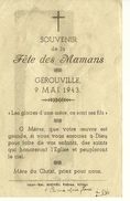 Gerouville Fête Des Mamans 9 Mai 1943 - Meix-devant-Virton