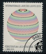 Liechtenstein // 2015 // Jeux De Lumière, Obl. 1er Jour - Gebraucht