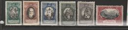 LIECHTENSTEIN N° 52, 55, 56, 57,58, 59 SÉRIE COURANTE DENTELÉ 12/1/2** - Unused Stamps