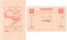 4302 PARIS XI Port Payé 1965 Enveloppe Entête Illustrée Ste MINGORI Robinetterie Cintreuse Plomberie Mitigeur Dessin - Other & Unclassified