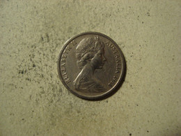 MONNAIE AUSTRALIE 5 CENTS 1968 - 5 Cents