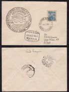 Brazil Brasil 1941 Airmail FFC First Flight VASP 3. ANNIVERSARIO RAPIDO SAO PAULO RIO - Luftpost (private Gesellschaften)