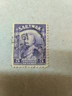 Malaya Malaysia Sarawak 1934 1941 10c Used Charles Vyner Brooke - Sarawak (...-1963)