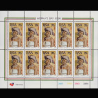 SOUTH AFRICA 1996 - Scott# 951 Sheet-Women Day MNH - Nuevos