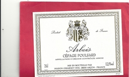 ARBOIS - CEPAGE POULSARD - Appelation D'origine Controlee Arbois -75cl - 12,5° - Pink Wines