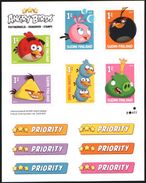 FINLAND 2013 ANGRY BIRDS - Unused Stamps