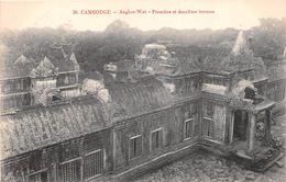 ¤¤   -   CAMBODGE   -  ANGHOR-WAT   -  Première Et Deuxième Terrasse     -  ¤¤ - Kambodscha