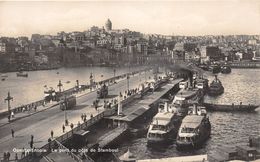 ¤¤   -   Carte-Photo  -  TURQUIE   -  CONSTANTINOPLE  -  Le Pont Du Côté De Stamboul     -  ¤¤ - Turquie