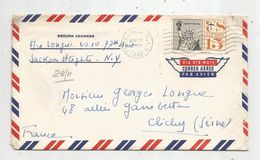 Lettre , 1962 , Etats Unis , N.Y.5 , FLUSHING - Storia Postale