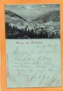 Gruss Aus Todtmoos Germany 1898 Postcard - Todtmoos