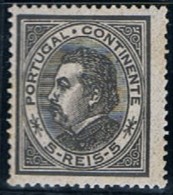 Portugal, 1880/1, # 52 Dent. 13 1/2, MH - Ongebruikt