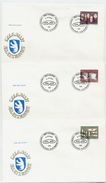 GREENLAND 1988 Cultural Artefacts III. On FDCs .  Michel  186-88 - FDC