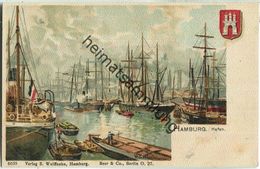 Hamburg - Hafen - Künstler-Ansichtskarte - Verlag F. Wulffsohn Hamburg - Mitte