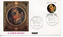 ITALY  -   1983 Christmas Stamps - Raphael Paintings    FDC2433 - F.D.C.