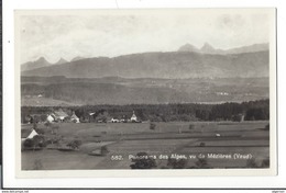 16847 - Panorama Des Alpes Vu De Mézières Vaud - Jorat-Mézières