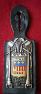 INSIGNE POMPIERS (pucelle)     SAPEURS POMPIERS Ville De Saintes (Charente Maritime) - Pompiers