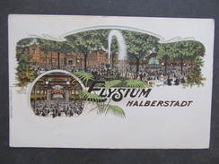 AK HALBERSTADT Litho ELYSIUM Ca.1908 /// D*29577 - Halberstadt