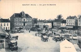 C P A Routot Un Jour De Marché  27 Eure - Routot