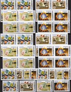 GEORGIEN 507/4,4-Blocks A/B ** 50€ Stamps EUROPA Erdkugel Lupe Hoja Blocs Ss Philatelic Ms Sheets Bf CEPT 1956-2006 - 2016