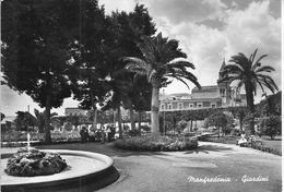 MANFREDONIA - GIARDINI - B/N - N/V - ANIMATA - Manfredonia