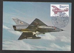 Carte Du 14 Septembre 1980 Journée Portes Ouvertes à Rochefort ( 17 )  à La Base Aérienne 721 - ETAA Pour Mirage III - 1960-.... Lettres & Documents