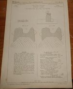 Plan Des Voies Ferrées Système Loubat. De La Place De La Concorde à Passy. 1856. - Public Works