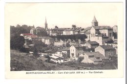 CP  D 43   MONTFAUCON  En  VELAY   Vue Generale - Montfaucon En Velay