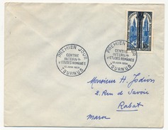 FRANCE - Enveloppe Scotem - Premier Jour - Tournus - 1954 - Storia Postale