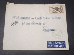 GUYANE - Enveloppe De Cayenne Pour La France En 1950, Affranchissement Plaisant - L 10737 - Briefe U. Dokumente
