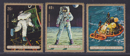 BURUNDI AERIENS N°  114 à 116 ** MNH Neufs Sans Charnière, TB  (D3548) Cosmos, Apollo 11 - 1969 - Poste Aérienne