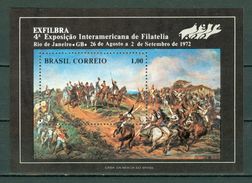 Brasil 1972 - Exfilbra - Mi Bl 30**, Yv. Bl 29**, Sc 1233** MNH - Blocs-feuillets