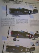 Planche De Décals Additionnels AEROMASTER 1/48e N° 48-392 P-47D THUNDERBOLT 4th FIGHTER GROUP  , Complète Et Non Commenc - Avions
