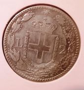 ITALIA REGNO - ANNO 1897  - BB/SPL - 2 LIRE  - ARGENTO 835 - FERT - UMBERTO I°  - ZECCA R - 1878-1900 : Umberto I