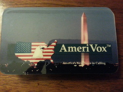 Amerivox Obelisque Obelisk Small Card 51mm 1992 MINT Prépayée Prepaid Ameri Vox - Amerivox
