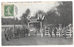 CPA..CAMP DE SAINTE MARTHE...  TERRAIN DE SPORT ET FOYER DU SOLDAT.. BE...PAS COURANTE .BIAU FRES ET CIE....SCAN - Quartiers Nord, Le Merlan, Saint Antoine