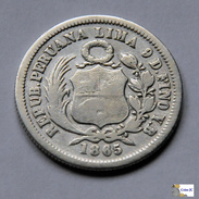 Perú - 1/5 Sol - 1865 - Peru