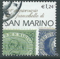 2002 SAN MARINO USATO PRIMI FRANCOBOLLI 1,24 EURO - R6-10 - Usados